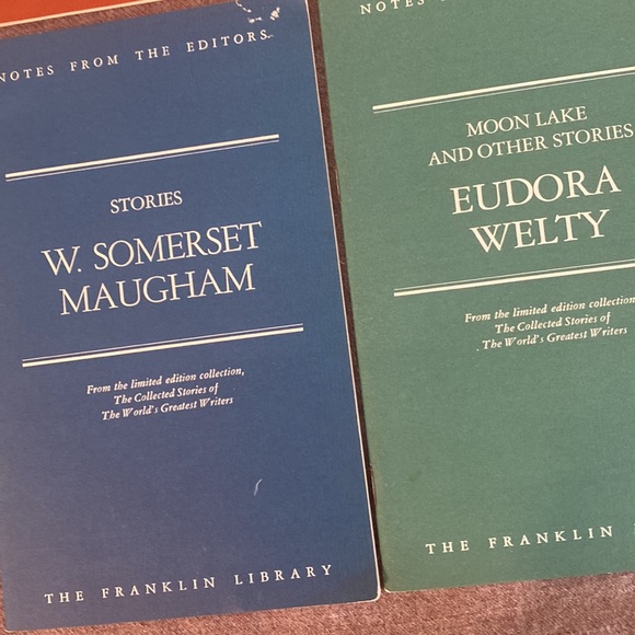 Vtg. Leatherbound The Franklin Library 5 Book Set - Picture 13 of 16